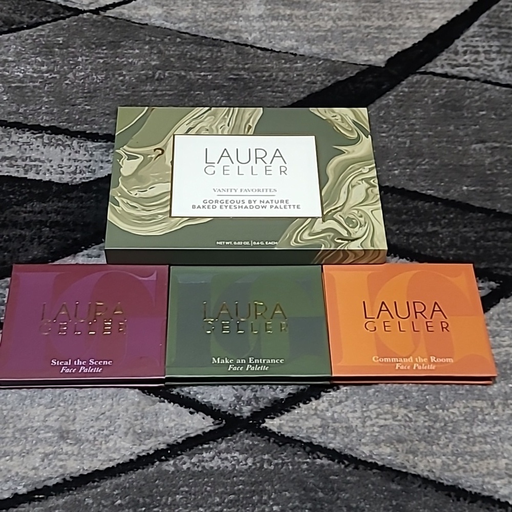 LAURA GELLER VANITY FAVORITES BAKED EYESHADOW PALETTE BUNDLE
